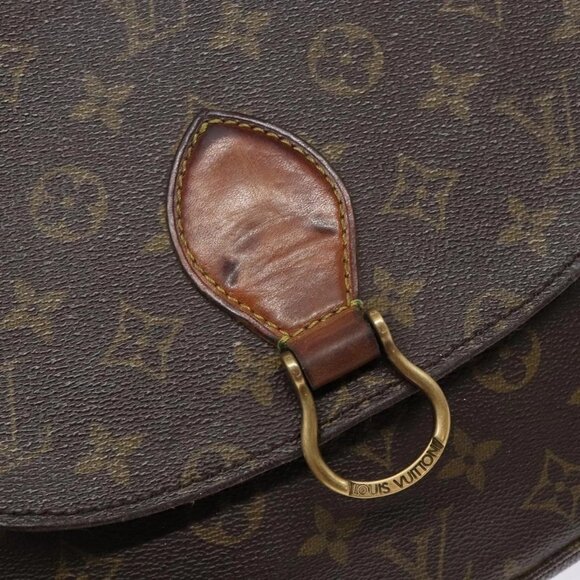 LOUIS VUITTON Monogram Saint Cloud GM Shoulder Bag M51242 LV Auth 140299 - Picture 10 of 16